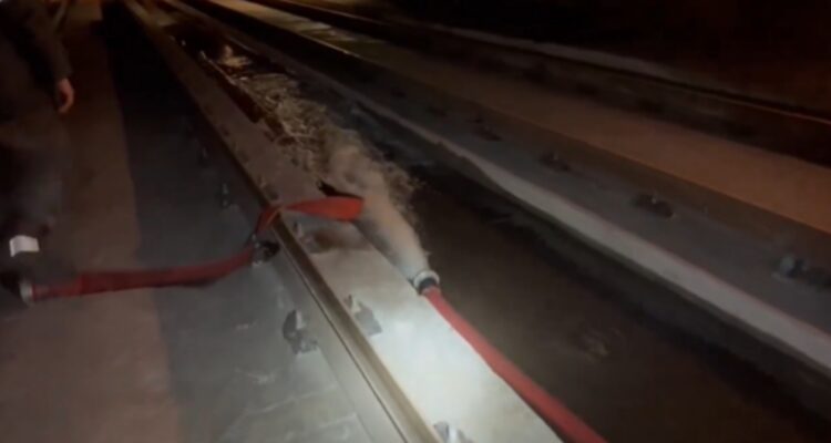 Anegamiento estaciones