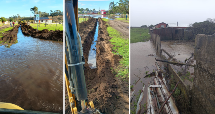 Isla Santa María: piden contratar empresa externa para mitigar efectos del sistema frontal