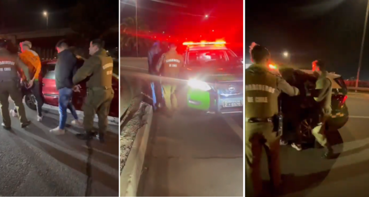 Detienen a cuatro personas que realizaban “tour delictual” en comunas del Gran Valparaíso