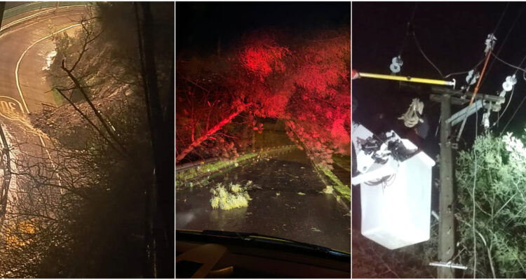 Nuevo sistema frontal en zona centro sur: lluvias generan evacuaciones, cortes de luz y remociones