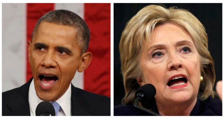 Barack Obama y Hillary Clinton