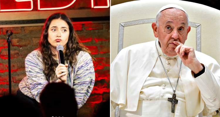 Paloma Salas y encuentro con el Papa