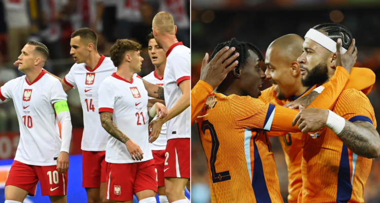 Polonia y Países Bajos chocan en la Eurocopa para sus primeros puntos.