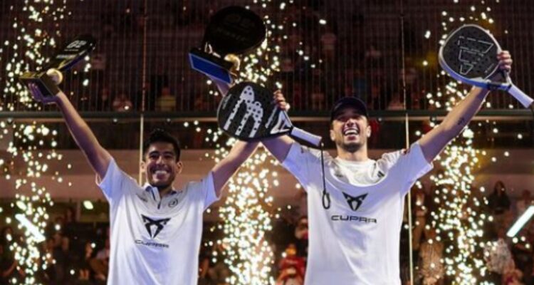 Galán y Chingotto, campeones de la Premier Pádel en Italia