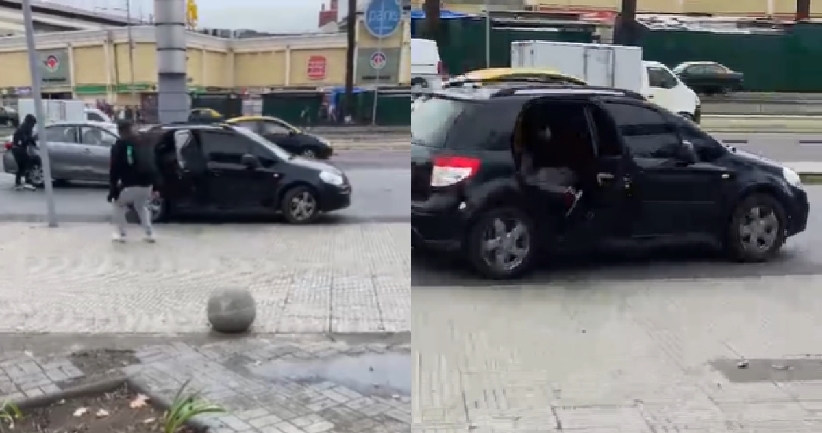 Investigan presunto secuestro afuera de la Usach en Estación Central: video evidenciaría el momento