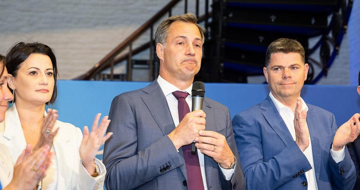 Alexander De Croo anunciado su dimisión tras los resultados del domingo
