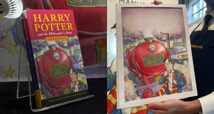 Batió un récord: Primera imagen de Harry Potter fue subastada a un precio millonario en Nueva York