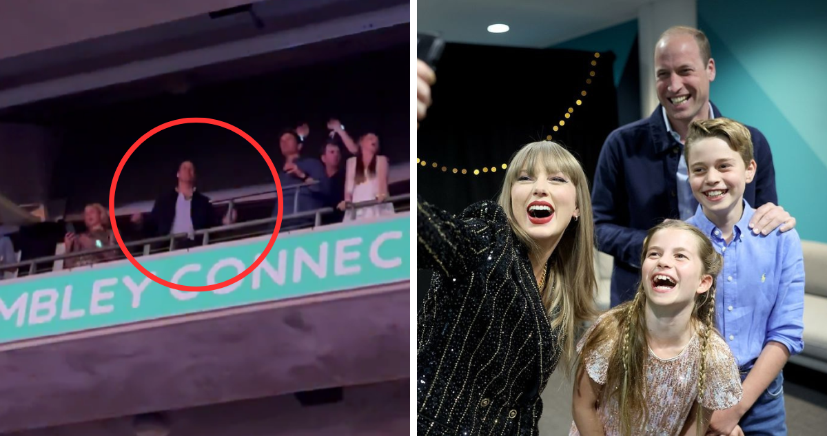 Un ‘swiftie’ más: Príncipe William se luce al ritmo de “Shake it Off” durante concierto en Londres