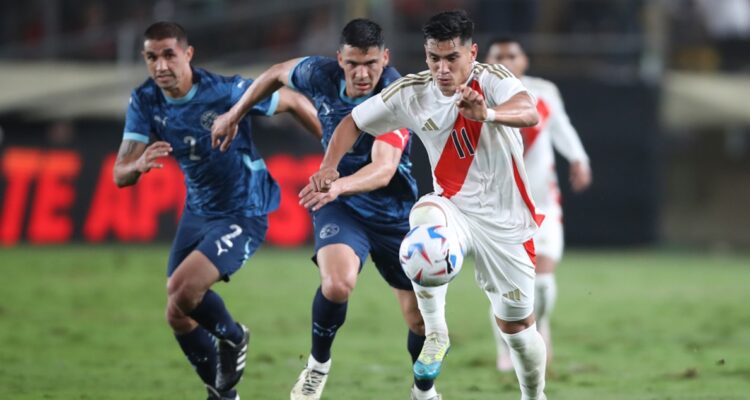 Perú y Paraguay empataron en duelo amistoso.