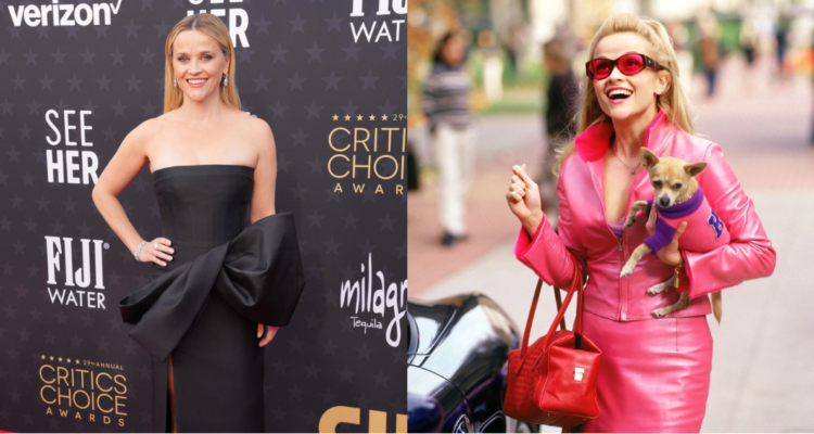 Reese Witherspoon en evento y en Legalmente rubia