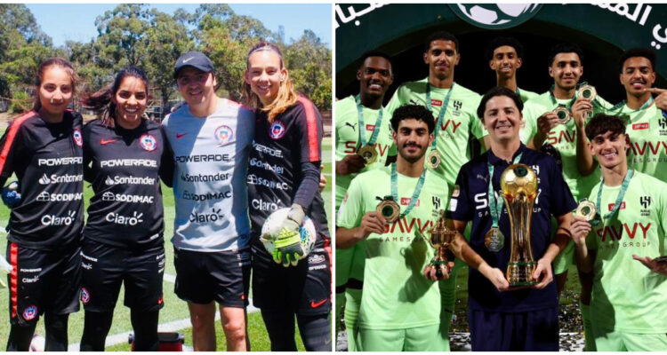 René Díaz Al-Hilal preparador de arqueros chileno nota fin de semana