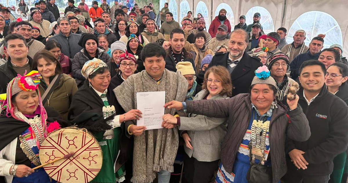 Restituyen tierras a comunidad mapuche de Purén quitadas por el Estado en 1898