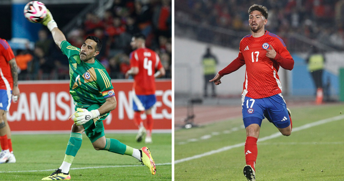 La Roja sufre con las lesiones de Claudio Bravo y Felipe Loyola.