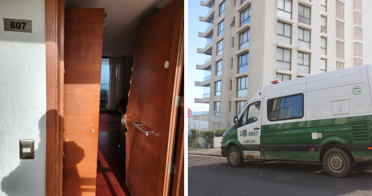 Robo en mas de 20 departamentos en edificio Miramar ubicado en el sector de reñaca.