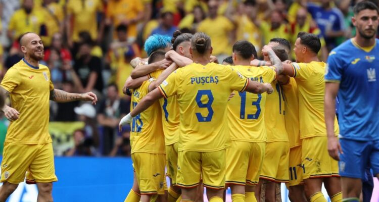 Rumania le dio una paliza a Ucrania en la Eurocopa 2024