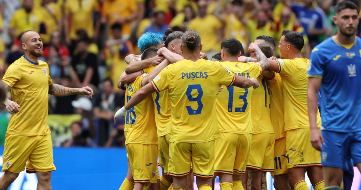 Rumania le dio una paliza a Ucrania en la Eurocopa 2024