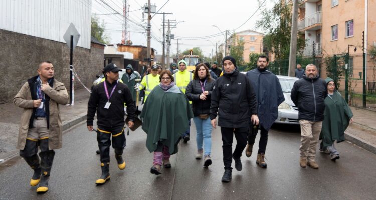 Obra para evitar anegamiento en Pudahuel
