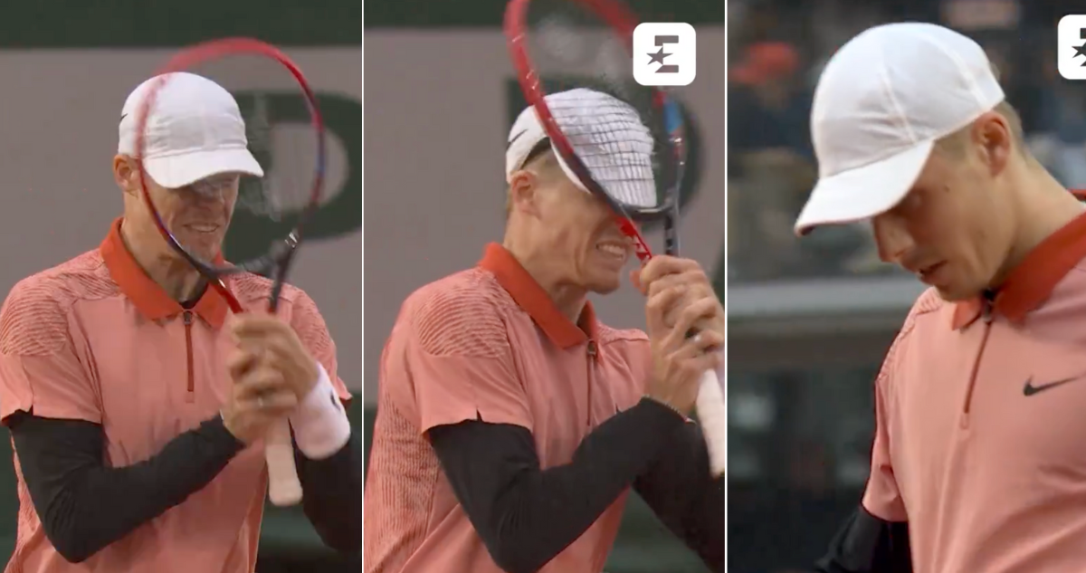 El Show de Denis Shapovalov en Roland Garros.