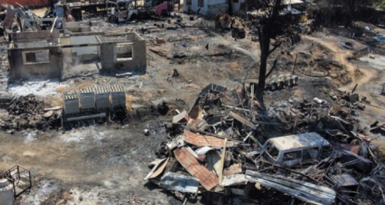 Incendio que afectó Valparaíso
