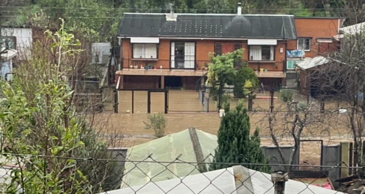 Municipio cifra en casi 5 mil afectados por sistema frontal en Arauco: 7 sectores siguen aislados