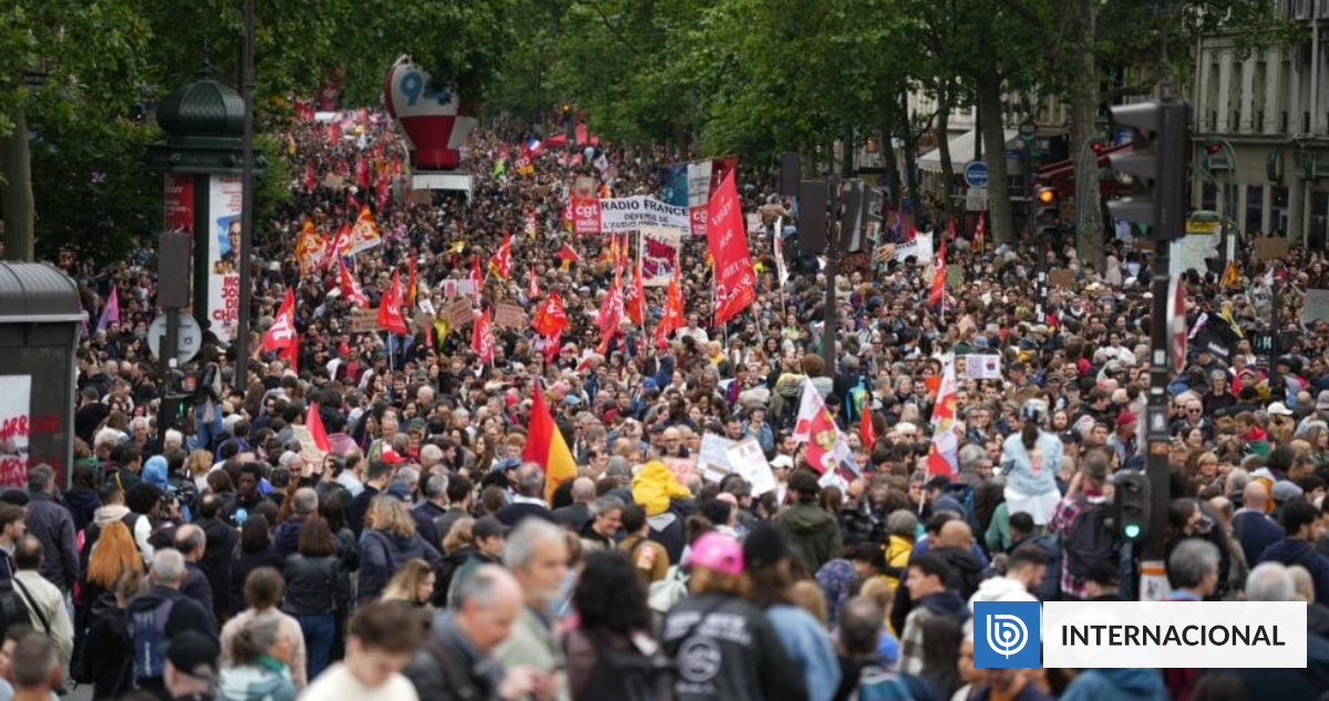 Des centaines de milliers de personnes manifestent en France contre l’extrême droite | International