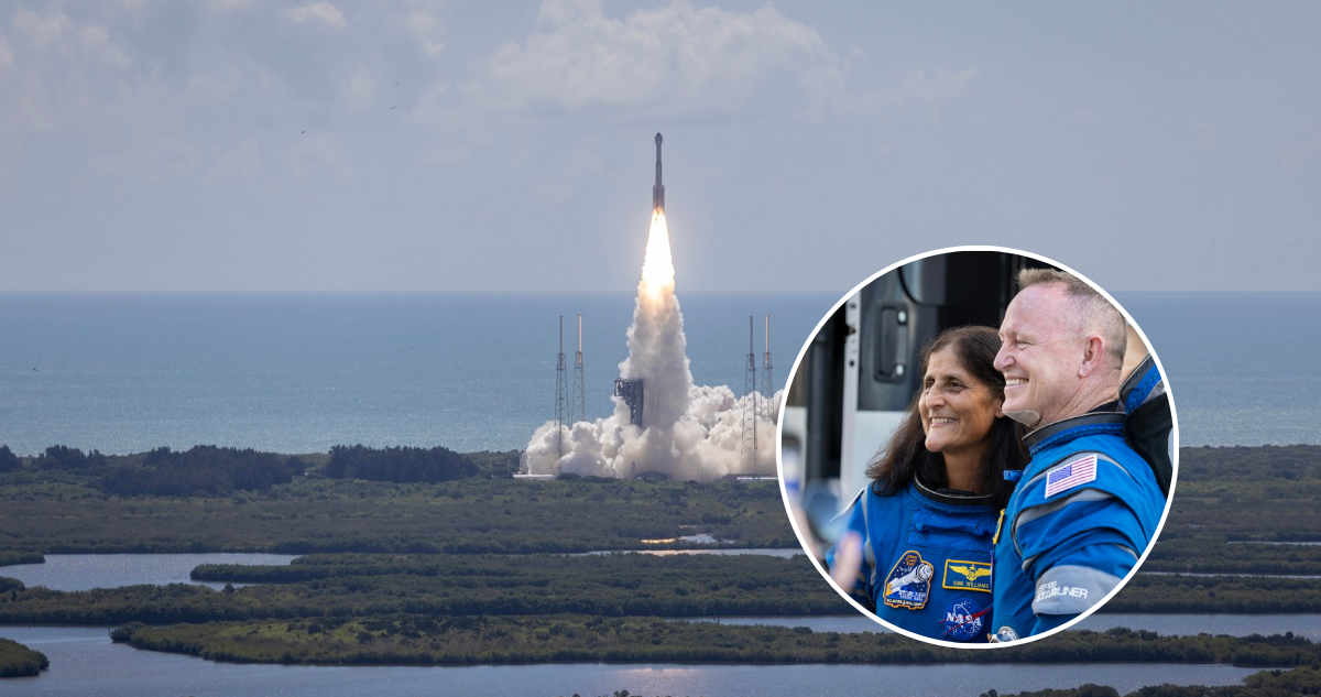 La nave espacial Starliner de Boeing despegó por primera vez con astronautas de la NASA rumbo a la Estación Espacial Internacional.