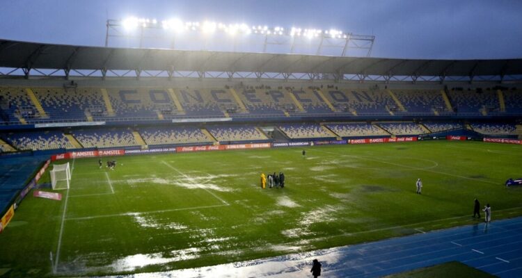 Partidos de Copa Chile en Concepción fueron suspendidos por temporal.