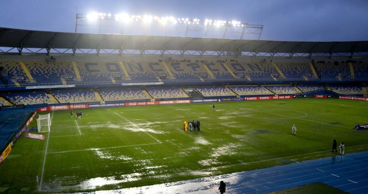 Partidos de Copa Chile en Concepción fueron suspendidos por temporal.