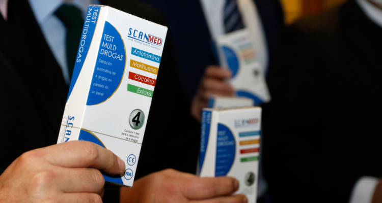 test de drogas autoridades