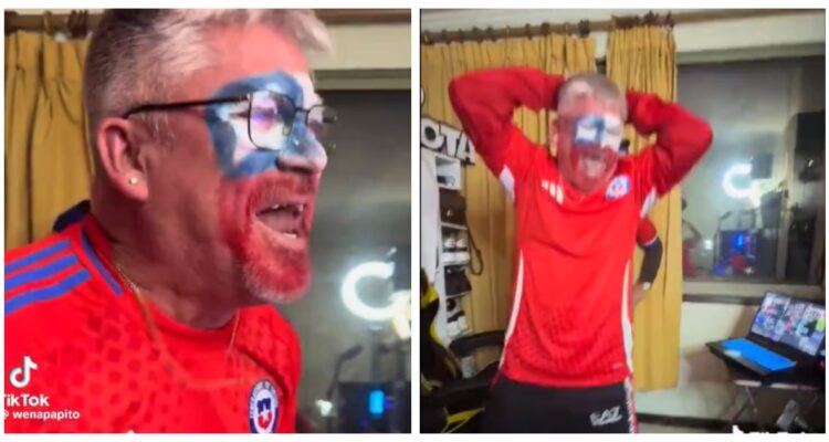 El Tiktoker chileno conocido como “WenaPapito” se volvió viral en Argentina por su furiosa reacción al gol de Lautaro Martínez