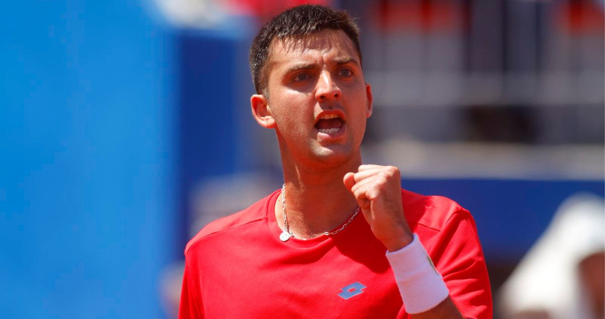 Tomás Barrios sigue en carrera en Wimbledon