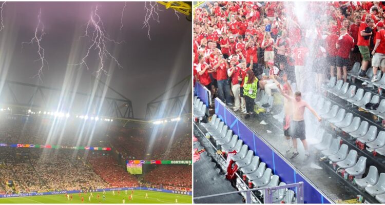 Tormenta eléctrica en la Eurocopa