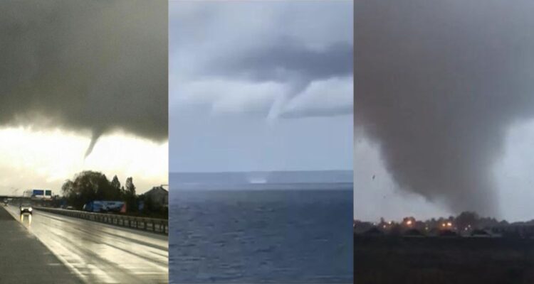 Por qué mayo y junio son meses propicios para el desarrollo de trombas y tornados en Chile