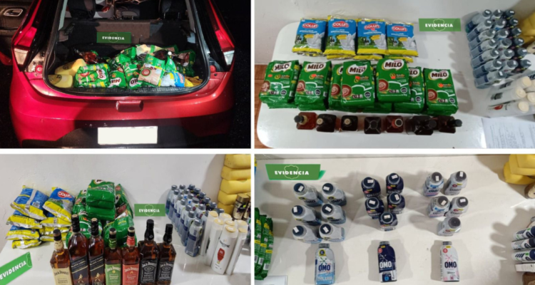 Carabineros de Lonquimay detuvo a dos sujetos tras tour delictual por locales del sector.