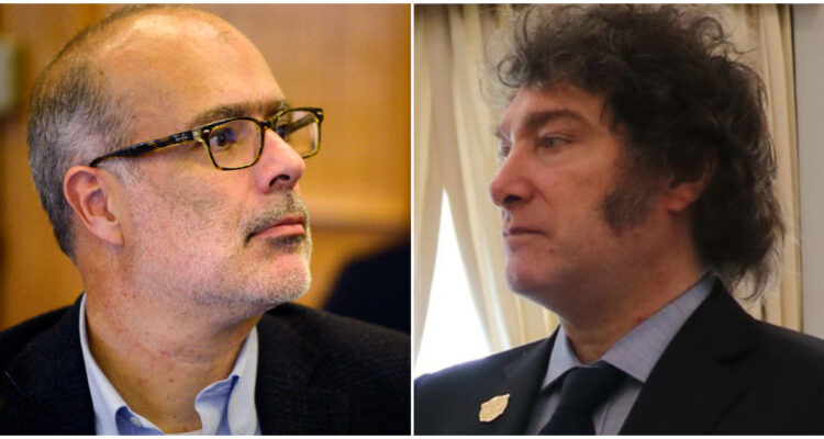 Milei lanza dardo contra exministro Valdés, por su supuesto vínculo con el Foro de San Pablo