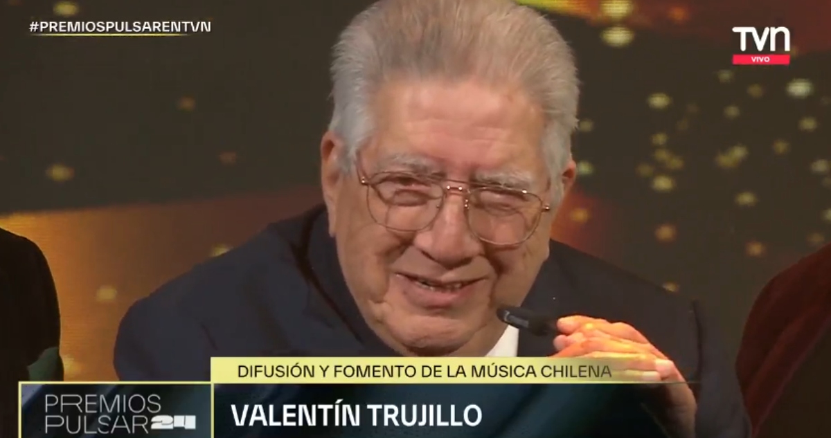 El discurso de Valentín Trujillo que sacó lágrimas en Premios Pulsar: "La vida del músico es hermosa"