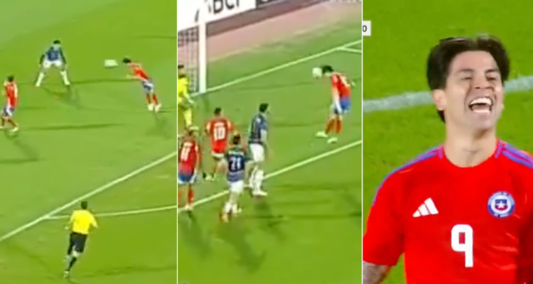 El doblete de Víctor Dávila ante Paraguay en favor de La Roja.