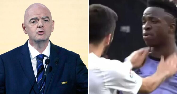 FIFA celebró condenas por insultos racistas a Vinicius
