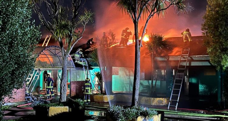 incendio en hogar de menores de Temuco