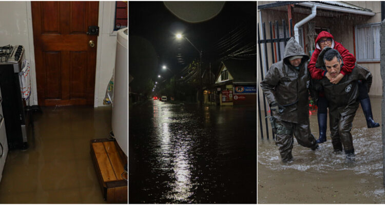 Zona de catástrofe: 3.400 afectados y más de 600 viviendas con daños por sistema frontal en el Bío Bío