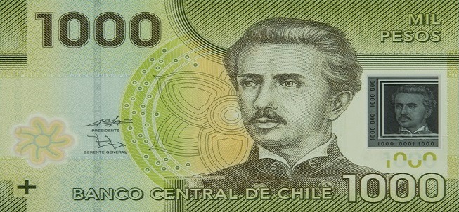 Cómo es el billete chileno de 1.000 pesos, qué personaje tiene y qué hay en su reverso.