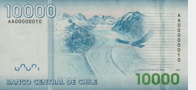 Cómo es el billete chileno de 10.000 pesos, qué personaje tiene y qué hay en su reverso.