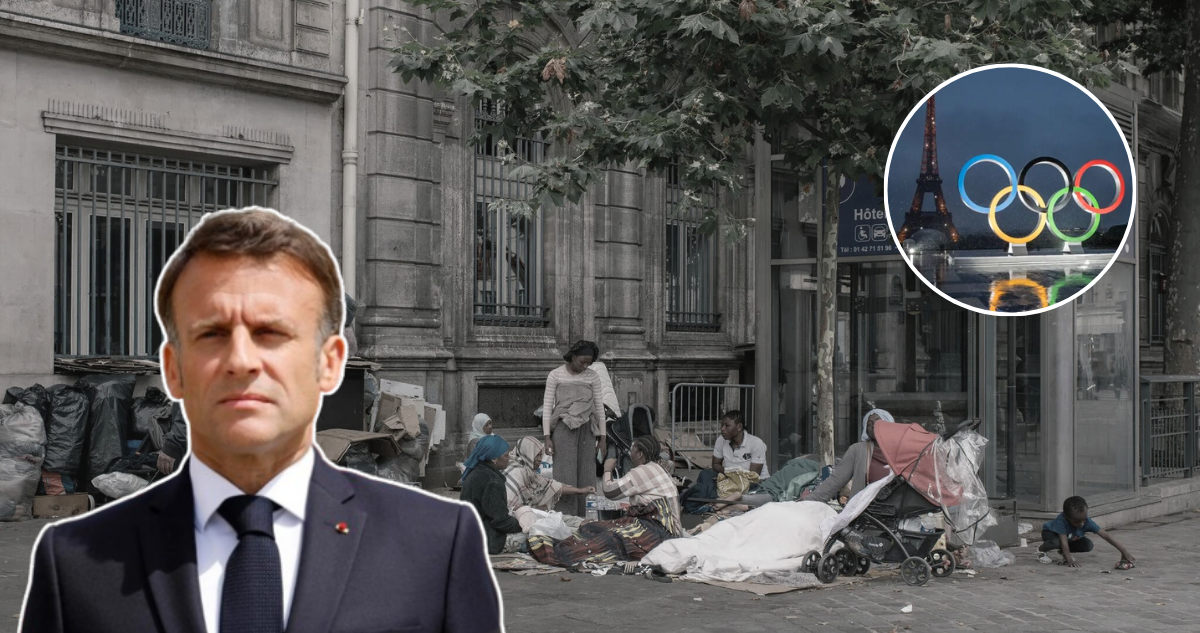 Francia está desalojando de París a miles de migrantes sin hogar ad portas de los Juegos Olímpicos