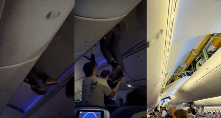 el terror que vivieron pasajeros de avión que aterrizó de emergencia en Brasil