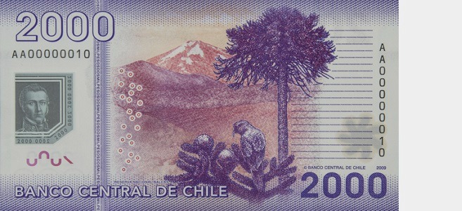 Cómo es el billete chileno de 1.000 pesos, qué personaje tiene y qué hay en su reverso.