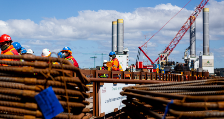 Imagen de contexto por accidente de trabajador en obras de Puente Chacao