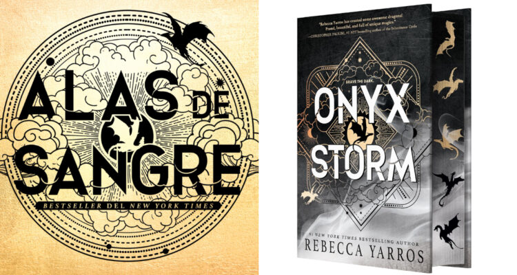 Revelan portada de “Onyx Storm”, tercer libro de la saga “Empíreo” de Rebecca Yarros