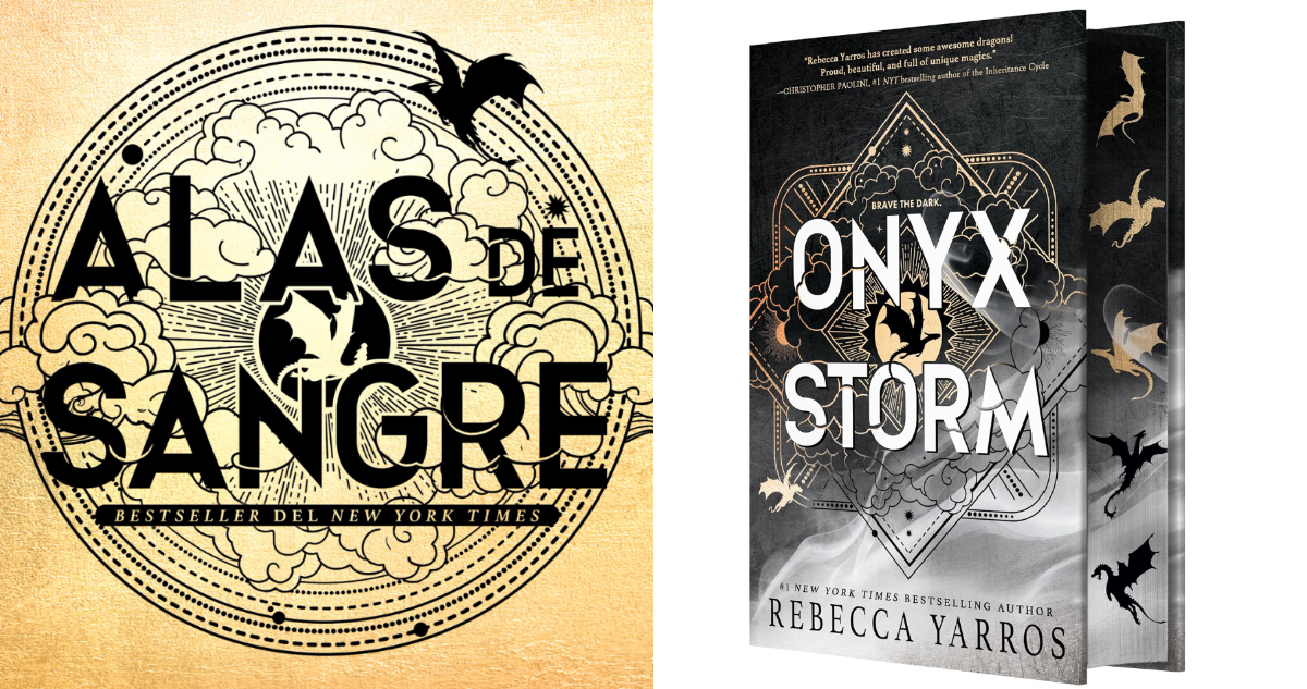 Revelan portada de “Onyx Storm”, tercer libro de la saga “Empíreo” de Rebecca Yarros