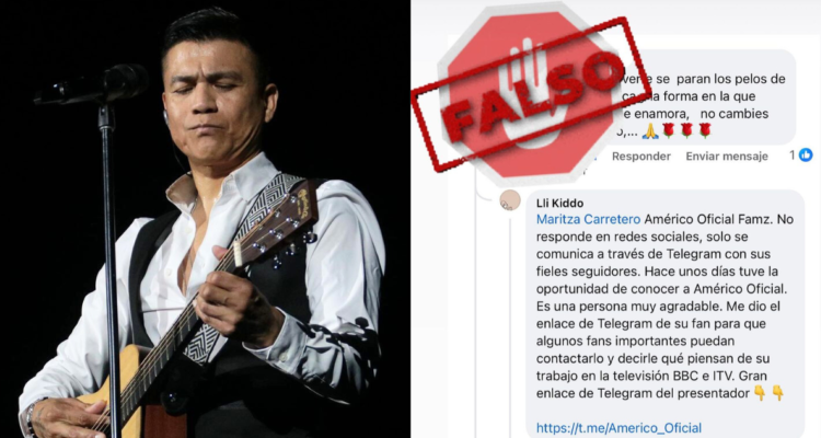 Américo lamenta y advierte por estafa a su nombre a través de redes: “Ayúdenme a compartir esto”