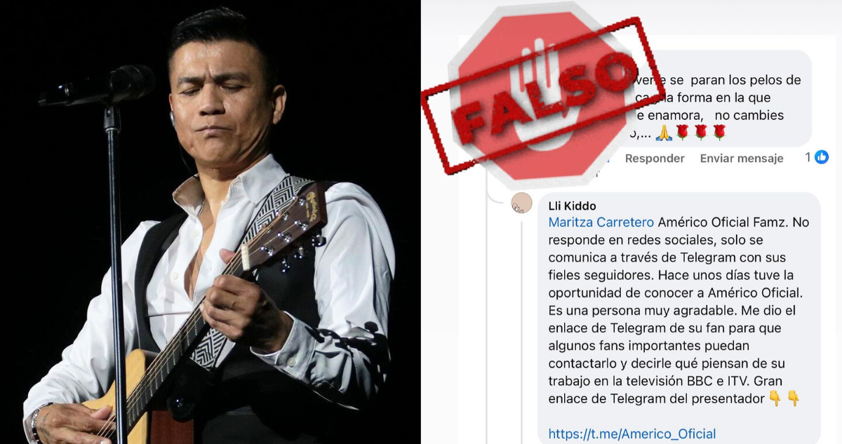 Américo lamenta y advierte por estafa a su nombre a través de redes: “Ayúdenme a compartir esto”